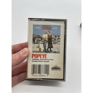POPEYE - Original‎ Motion Picture Soundtrack (1980) Cassette VERY NICE CONDITION